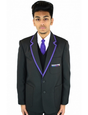 Riddlesdown Collegiate Blazer Boys - Purple 